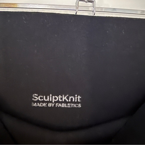 Fabletics SculptKnit Black Leggings - Picture 3 of 3